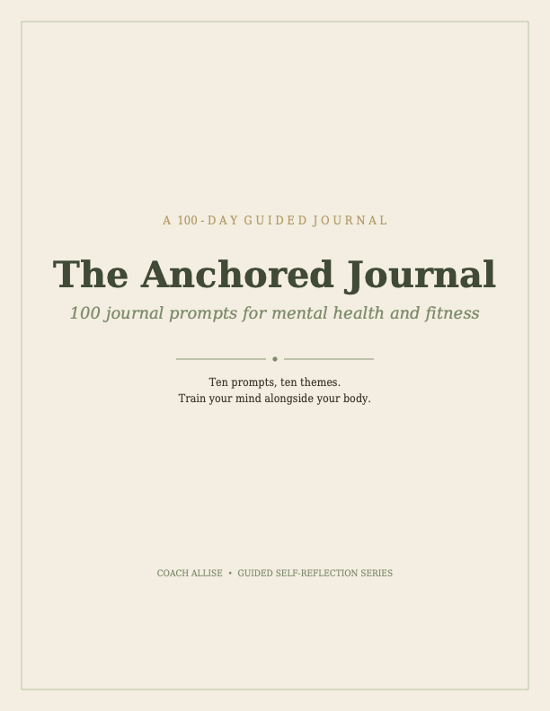 The Anchored Journal cover